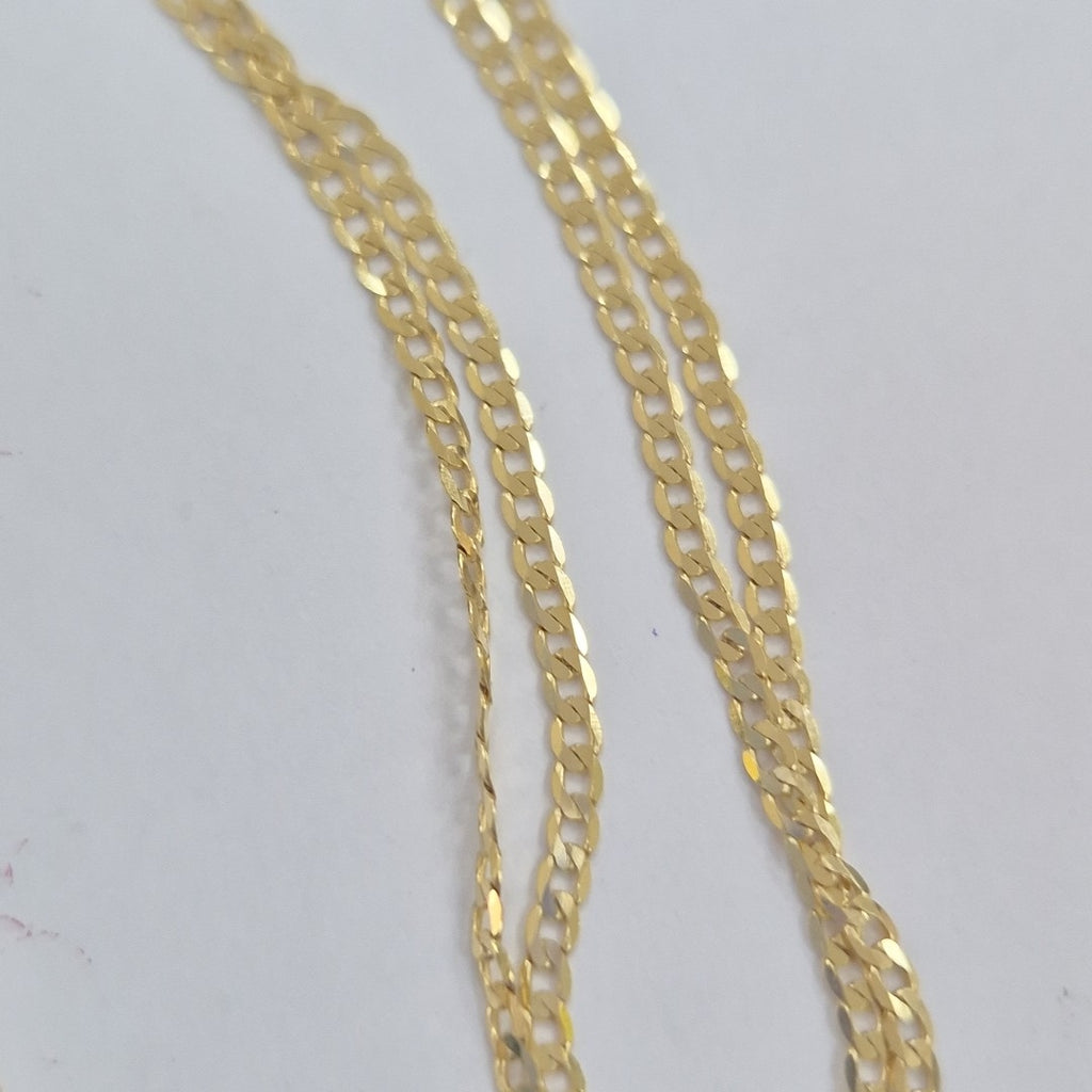 CADENAS BARBADA AMARILLA ORO 14K 2.1 (NUEVO)