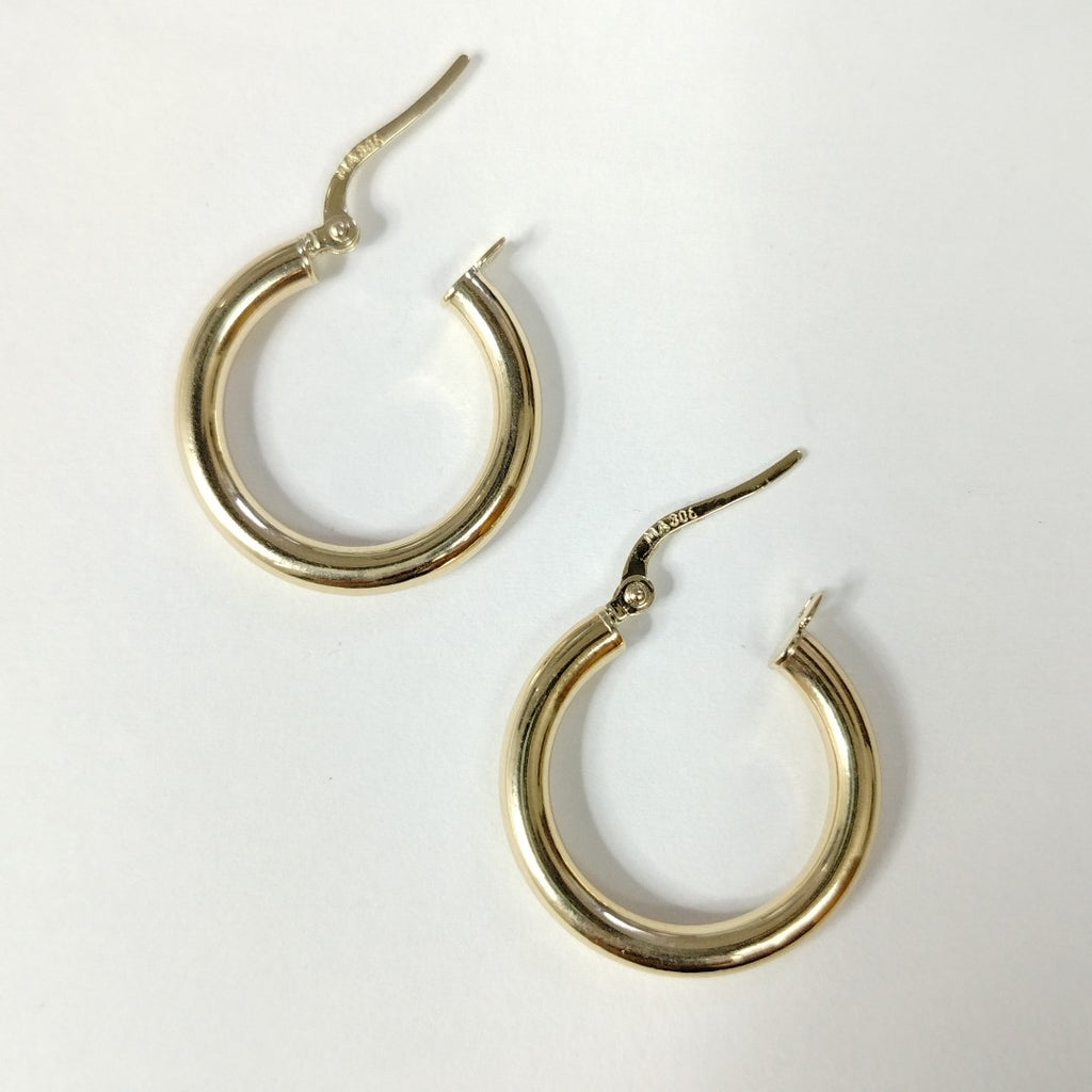 ARRACADAS ORO 14K 1.5 (NUEVO)