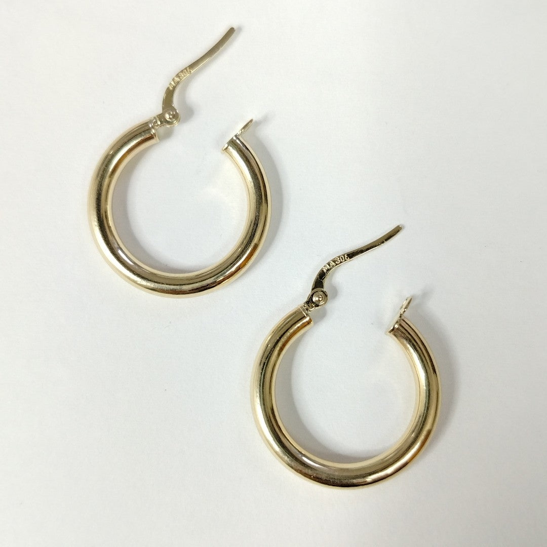 ARRACADAS ORO 14K 1.5 (NUEVO)