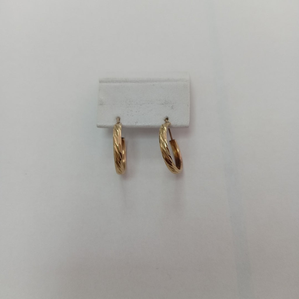 ARRACADAS PAR ORO 10 K 1,20 GRMS (SEMINUEVO)