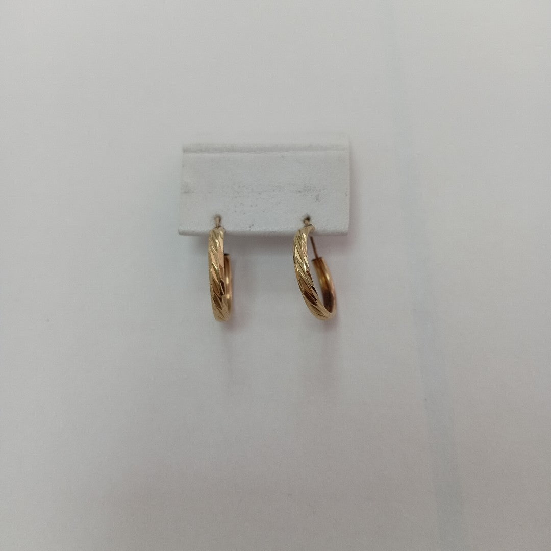 ARRACADAS PAR ORO 10 K 1,20 GRMS (SEMINUEVO)