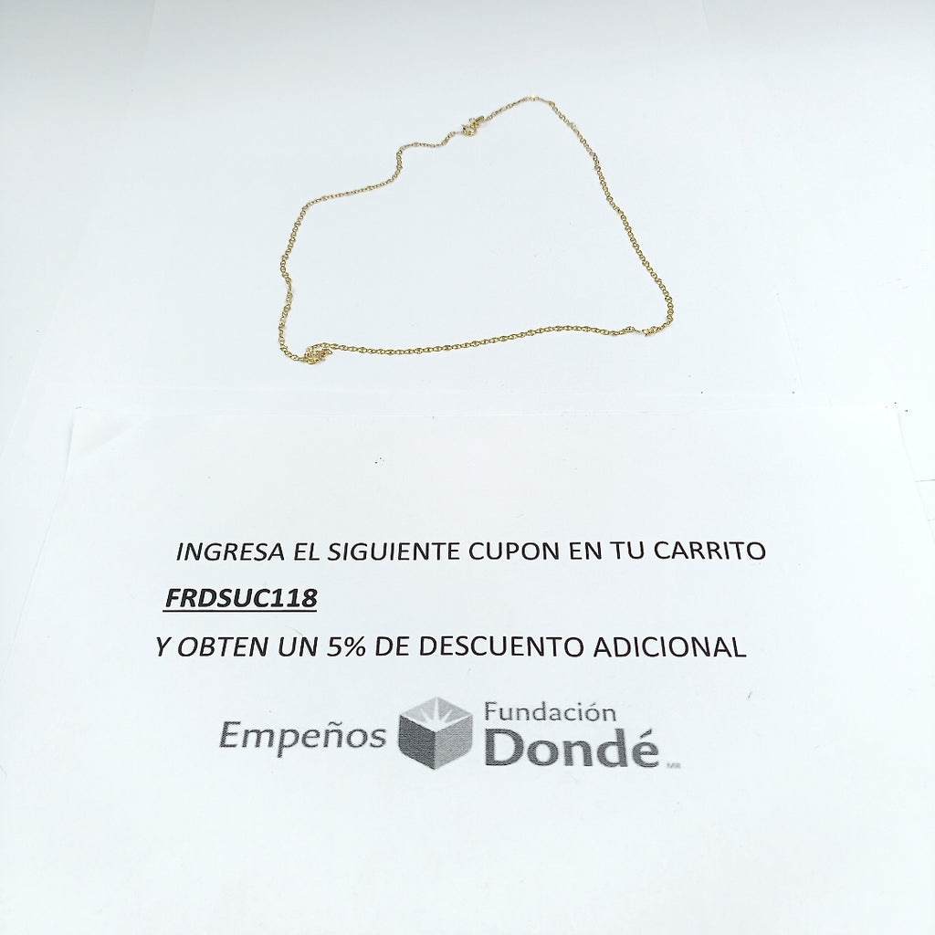 CADENA ORO 10 K 1 GRMS (SEMINUEVO)