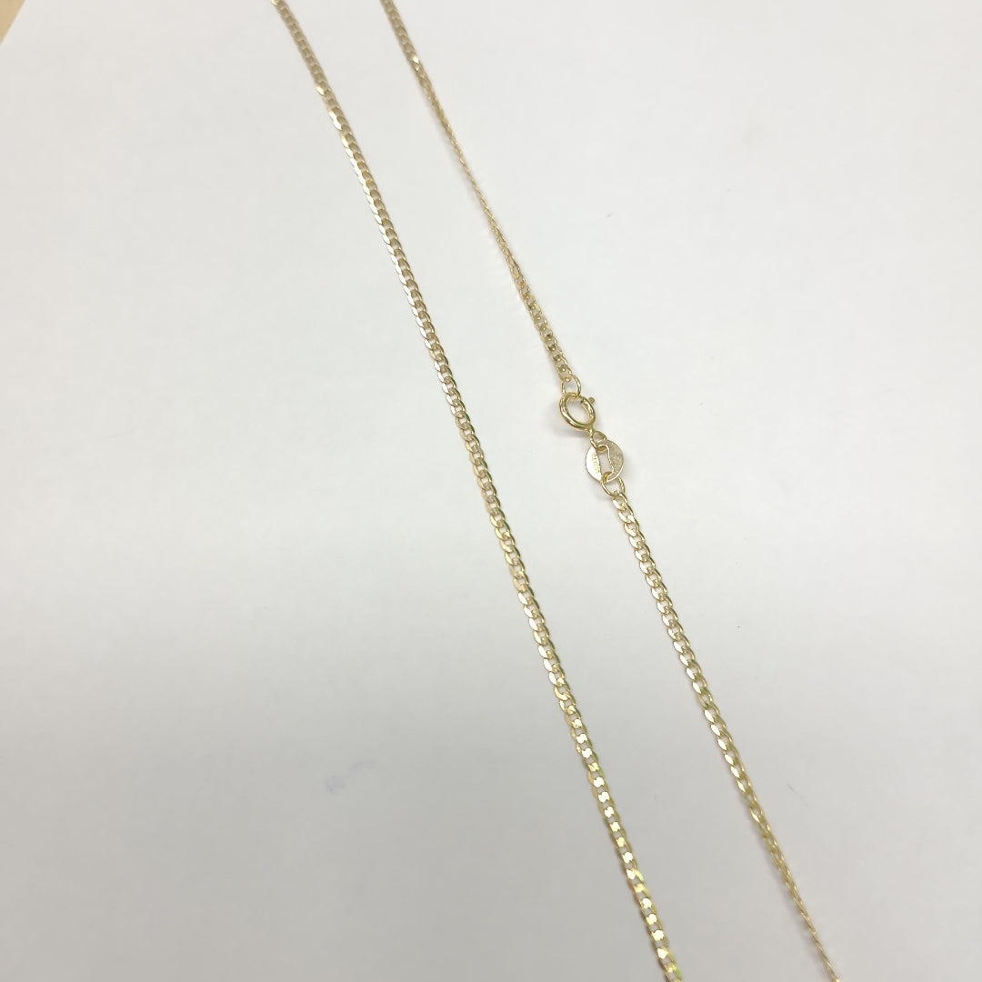 CADENAS BARBADA AMARILLA ORO 14K 2.2 (NUEVO)
