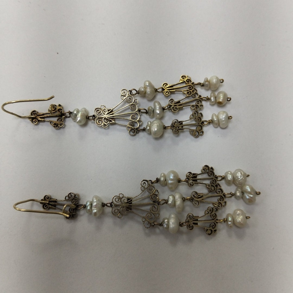 ARETES PAR ORO 8 K 5.4 GRMS (SEMINUEVO)