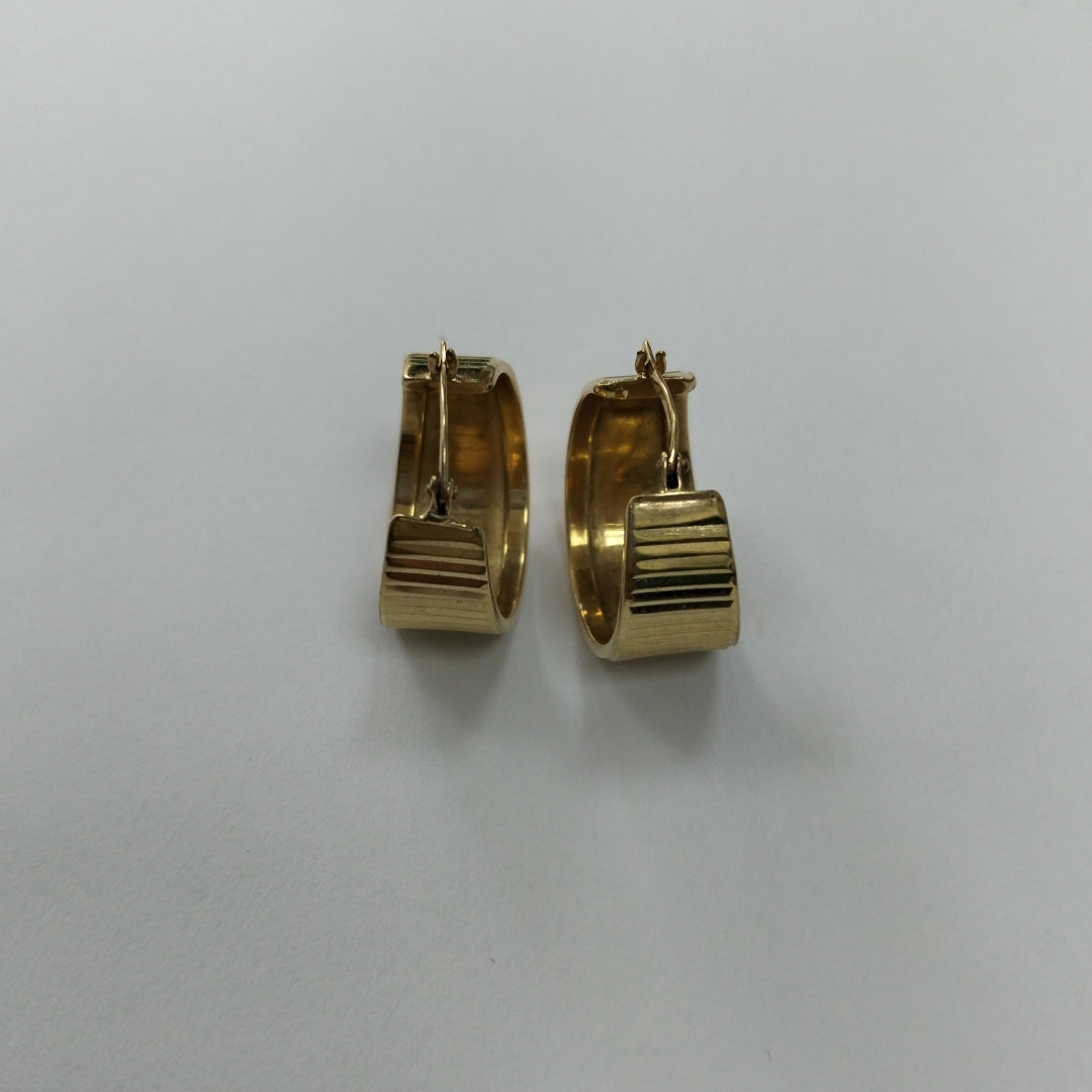 ARRACADAS PAR ORO 14 K 5,40 GRMS (SEMINUEVO)