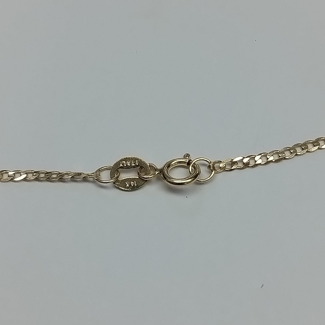 CADENAS BARBADA AMARILLA ORO 14K 2 (NUEVO)