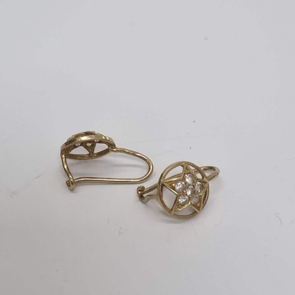 ARETES PAR ORO 10 K 1.8 GRMS (SEMINUEVO)