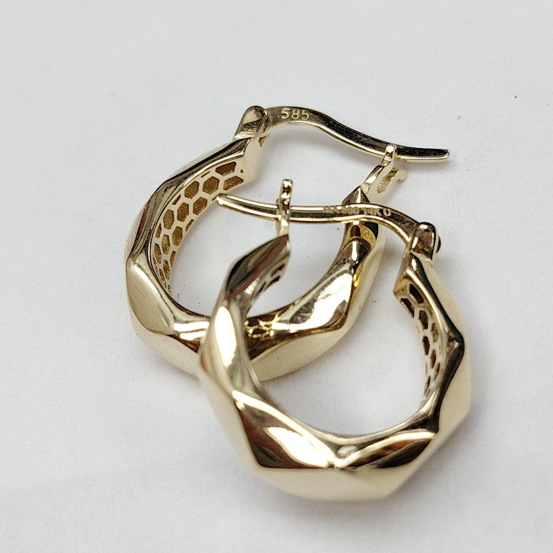 ARRACADAS ORO 14K 2.3 (NUEVO)
