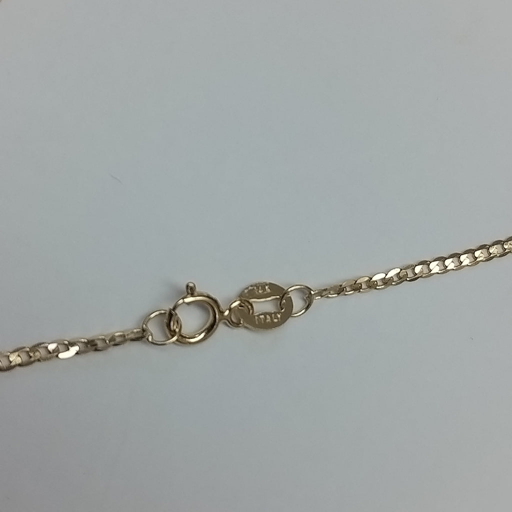 CADENAS BARBADA AMARILLA ORO 14K 2.2 (NUEVO)