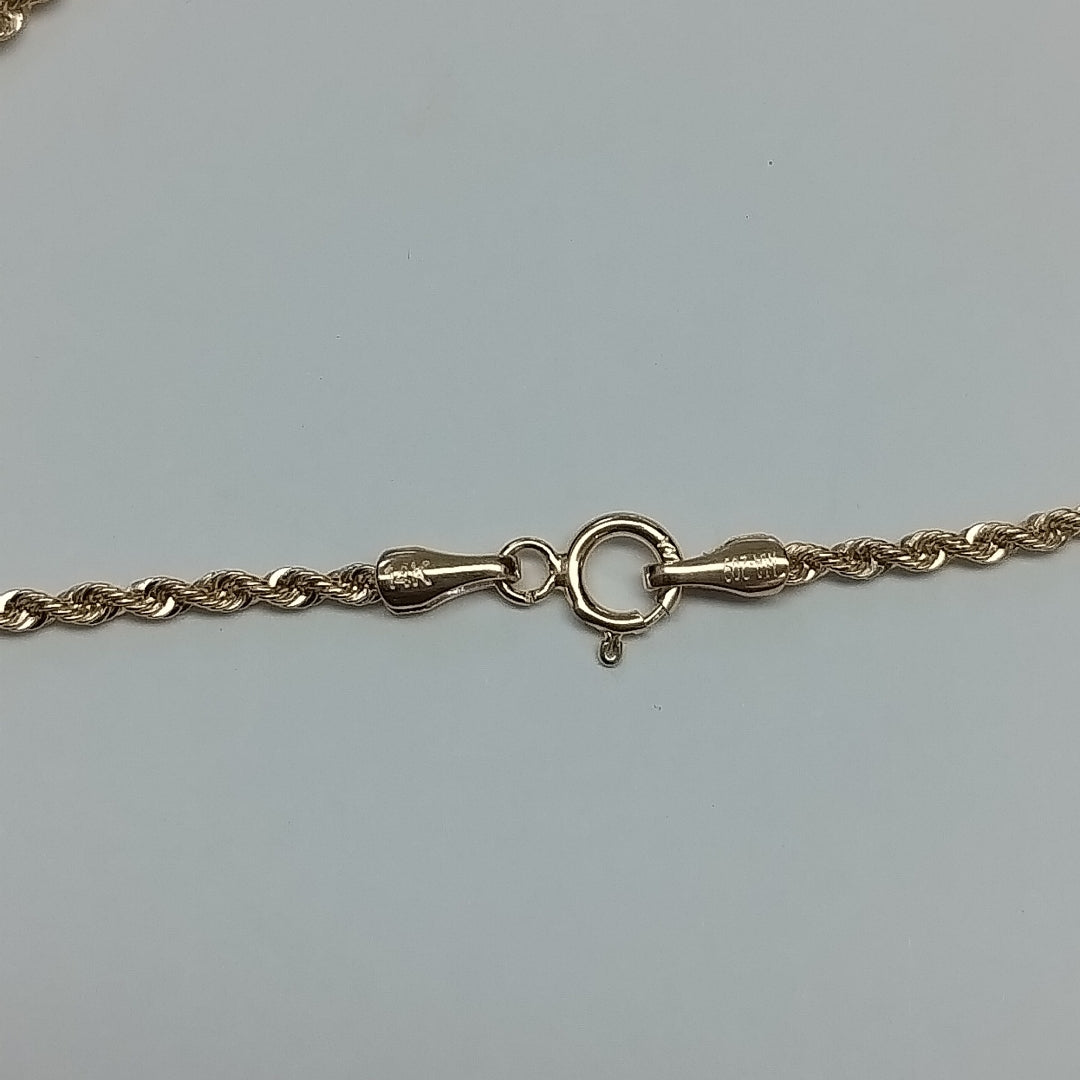 CADENAS TORSAL ORO 14K 1.6 (NUEVO)