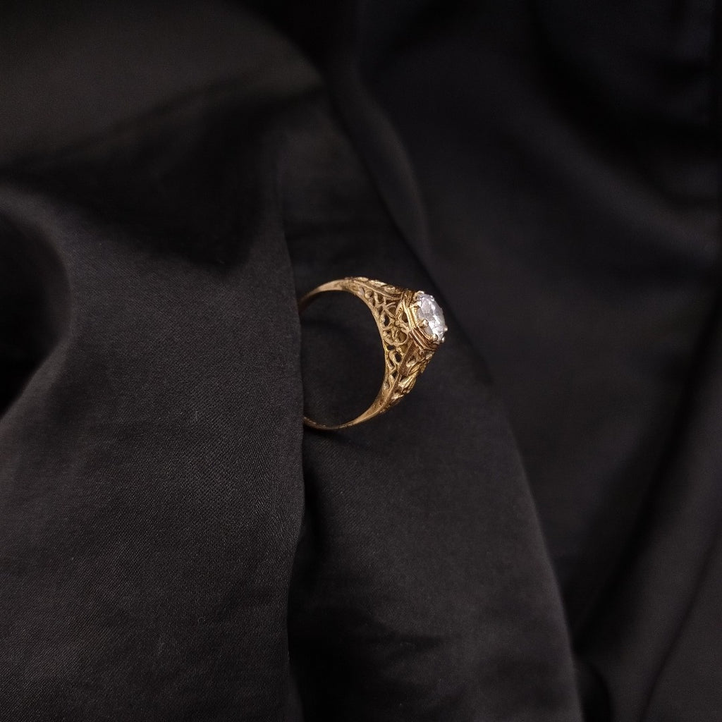 ANILLO ORO 10 K 2,20 GRMS (SEMINUEVO)