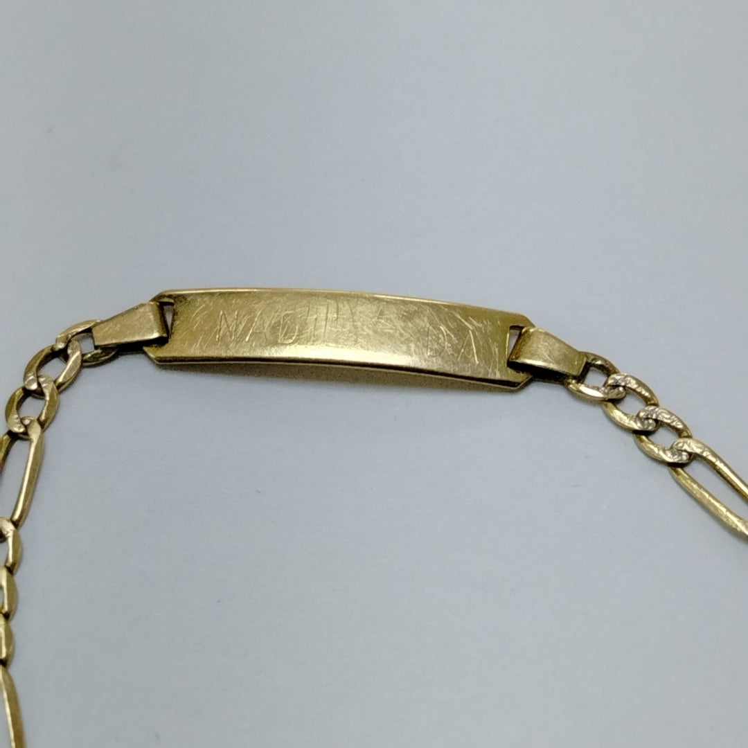 ESCLAVA ORO 14 K 2.9 GRMS (SEMINUEVO)