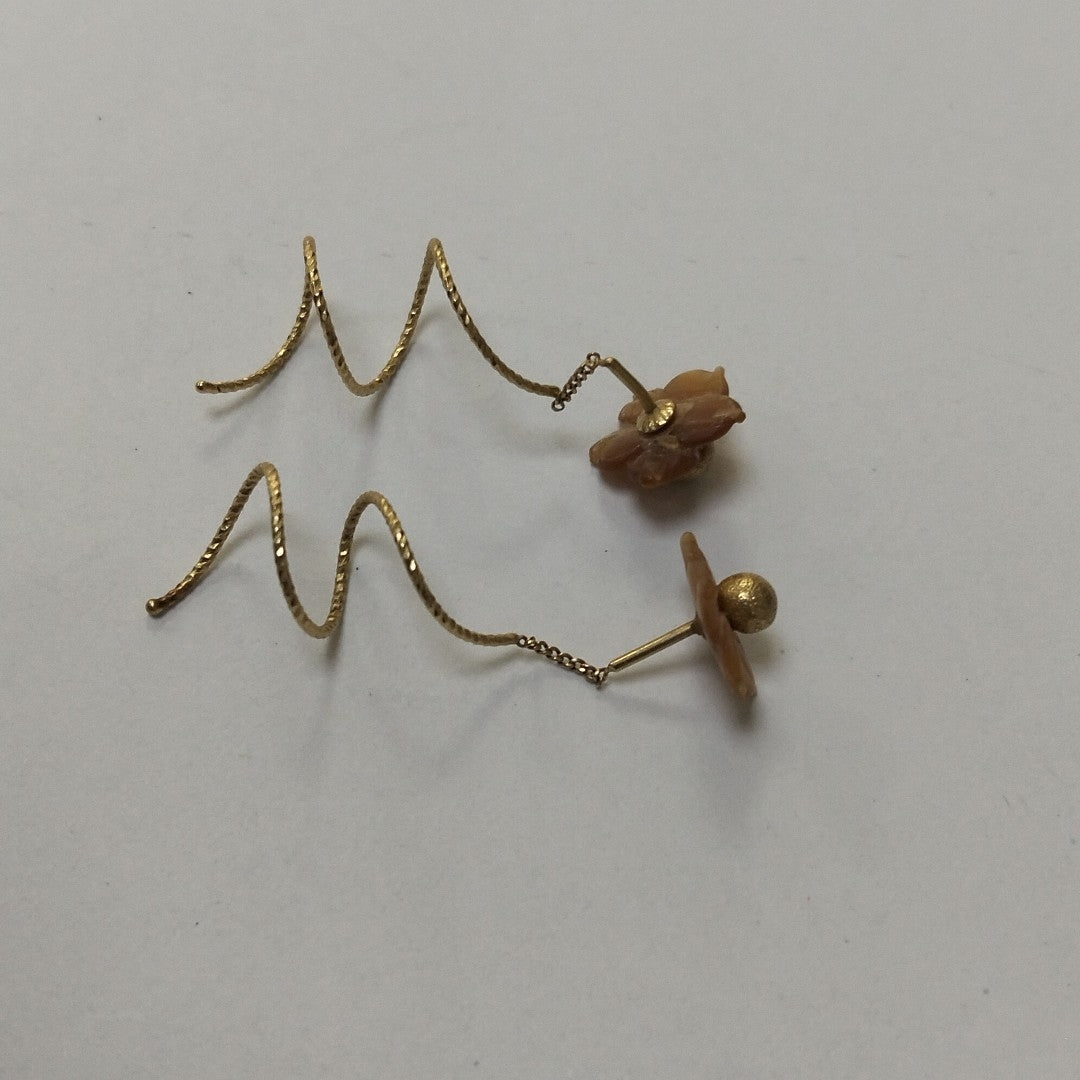 ARETES PAR ORO 10 K 1.8 GRMS (SEMINUEVO)