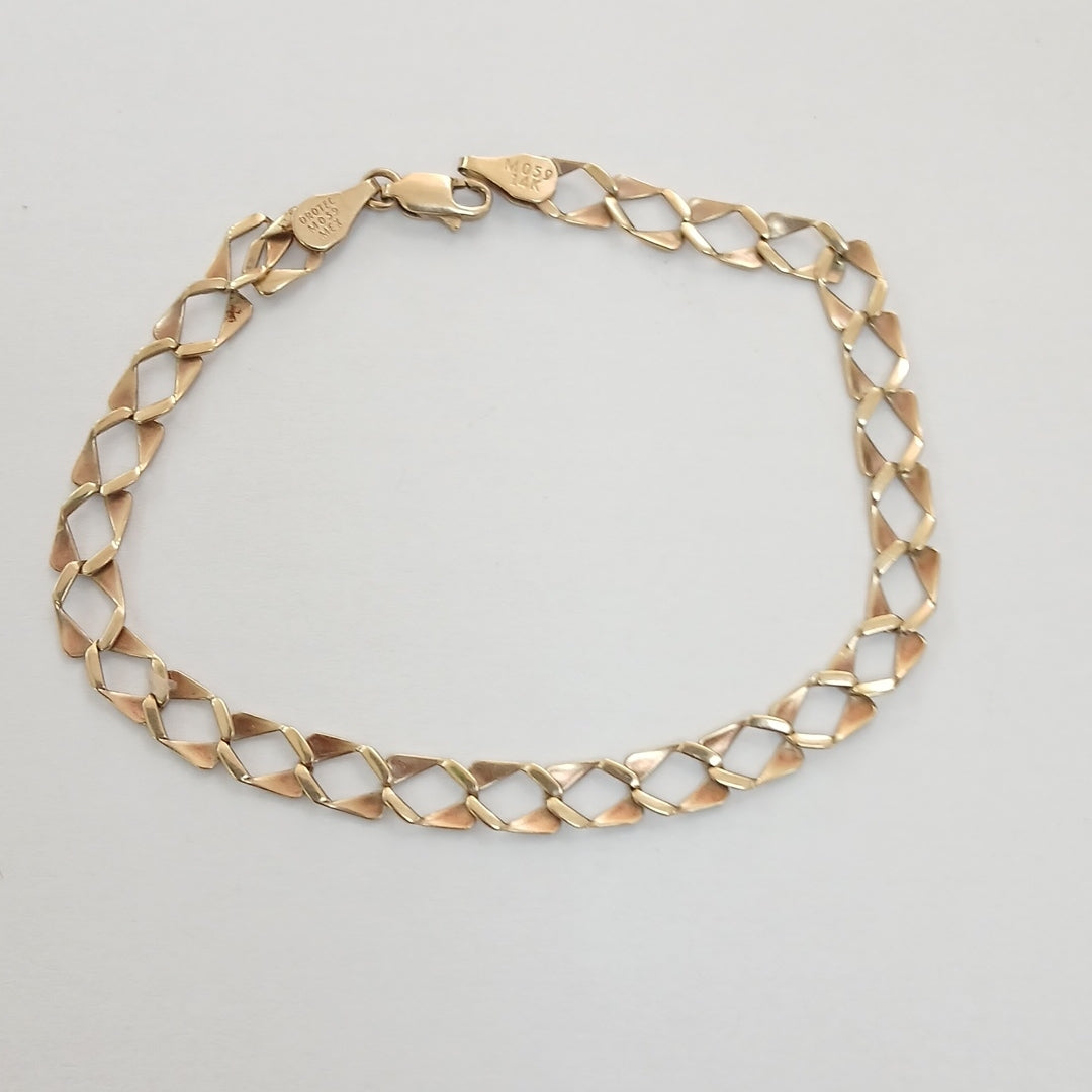 PULSERA ORO 14 K 6.5 GRMS (SEMINUEVO)