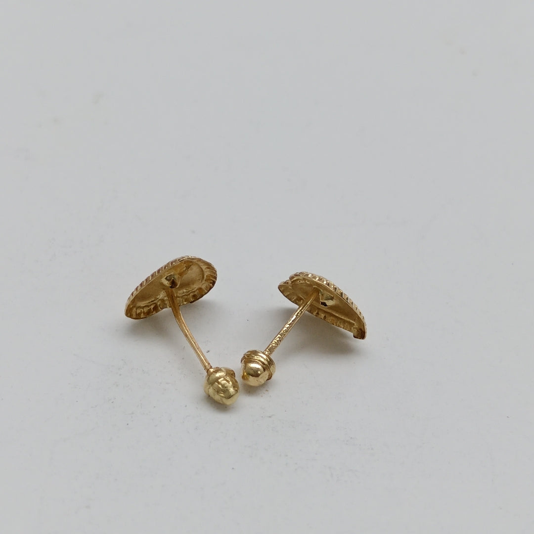 BROQUELES PAR ORO 14 K 0.3 GRMS (SEMINUEVO)
