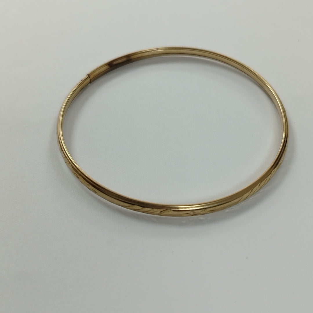 PULSERA RIGIDA ORO 10 K 5.1 GRMS (SEMINUEVO)