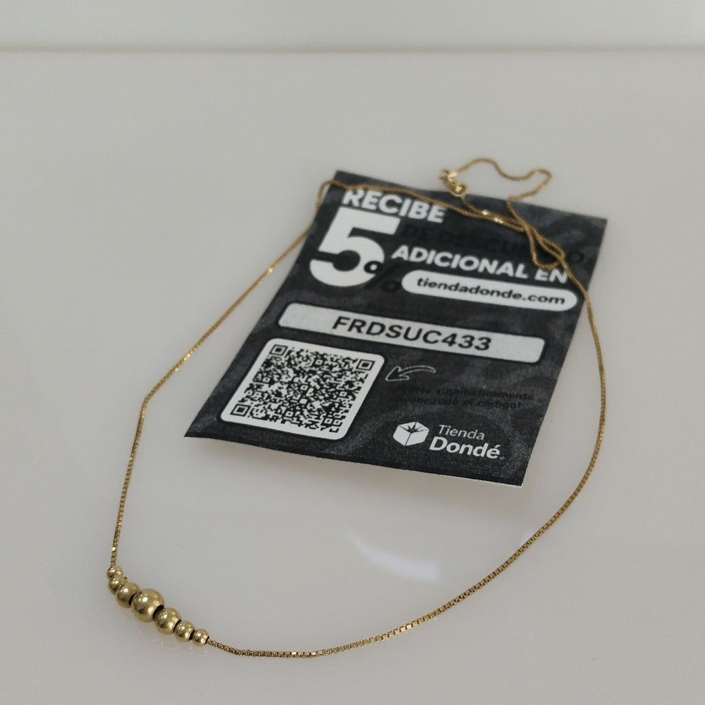 CADENA ORO 10 K 2,90 GRMS (SEMINUEVO)