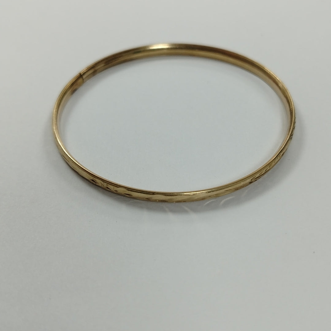 PULSERA RIGIDA ORO 10 K 5.1 GRMS (SEMINUEVO)