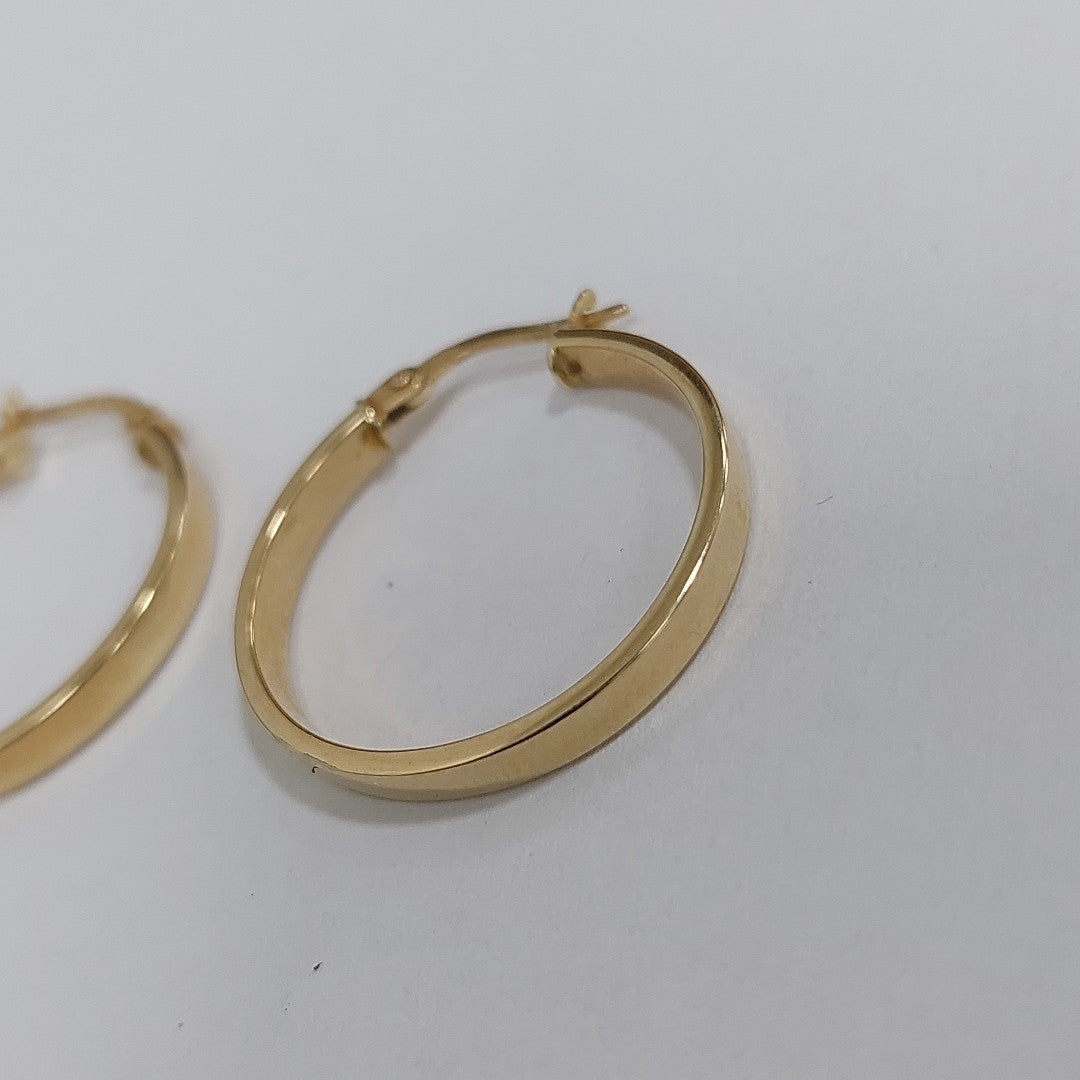 ARRACADAS PAR ORO 14 K 2.2 GRMS (SEMINUEVO)