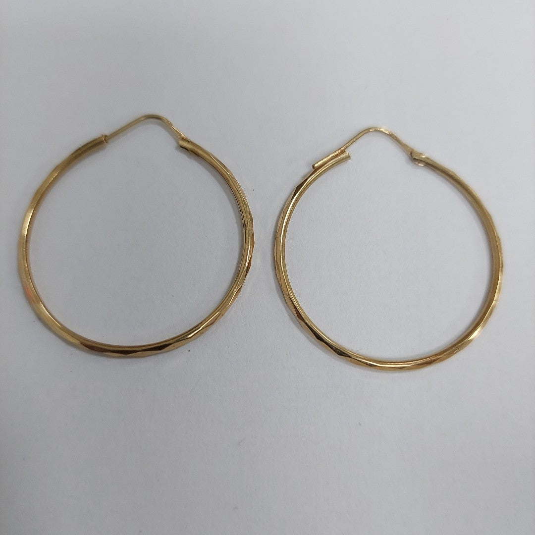 ARRACADAS PAR ORO 14 K 2.2 GRMS (SEMINUEVO)