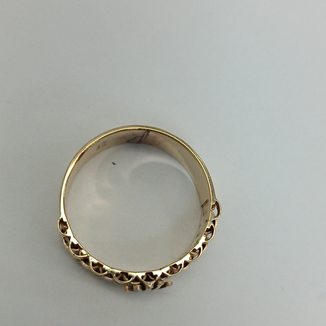 ANILLO ORO 14 K 5,60 GRMS (SEMINUEVO)