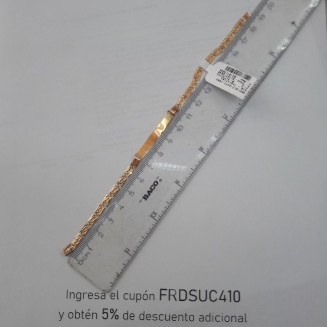 ESCLAVA ORO 10 K 4,40 GRMS (SEMINUEVO)