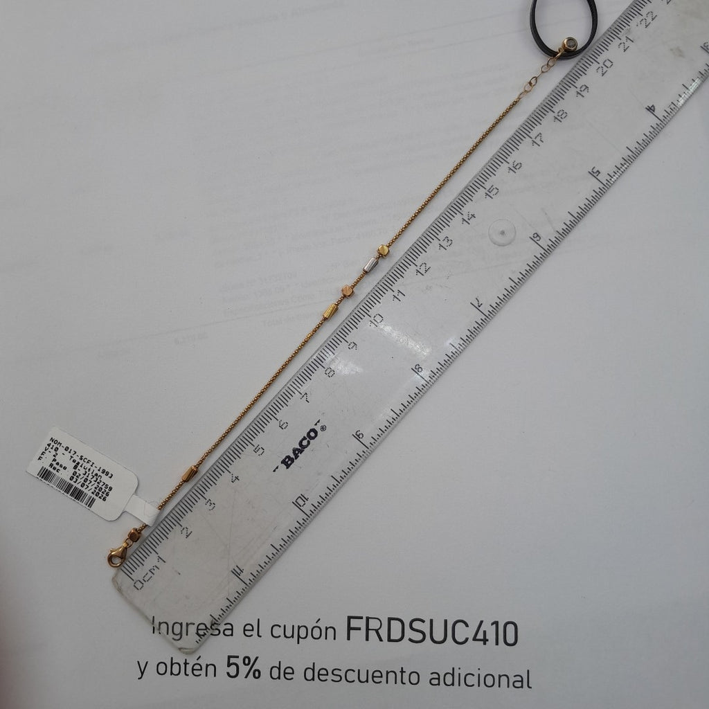 PULSERA ORO 10 K 2,20 GRMS (SEMINUEVO)