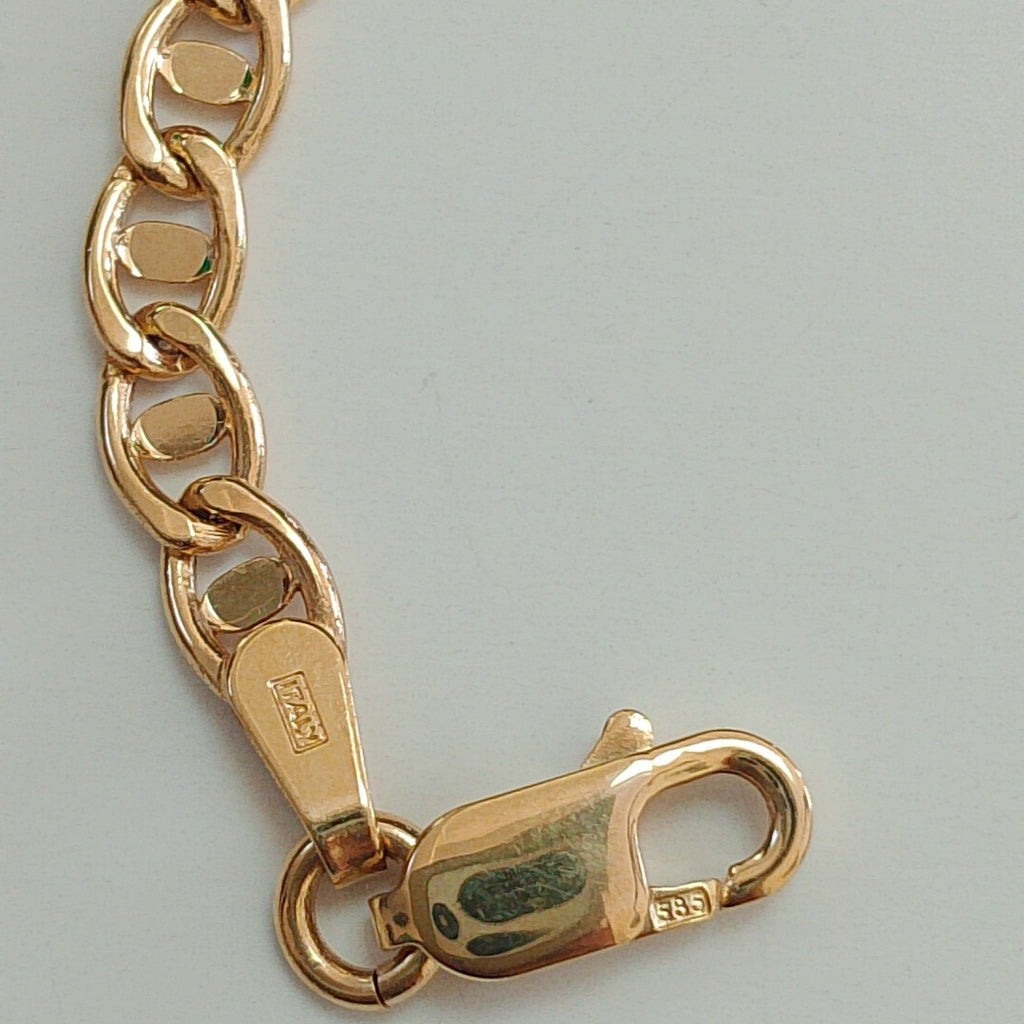 PULSERAS CABALLERO ORO 14K 2.3 (NUEVO)