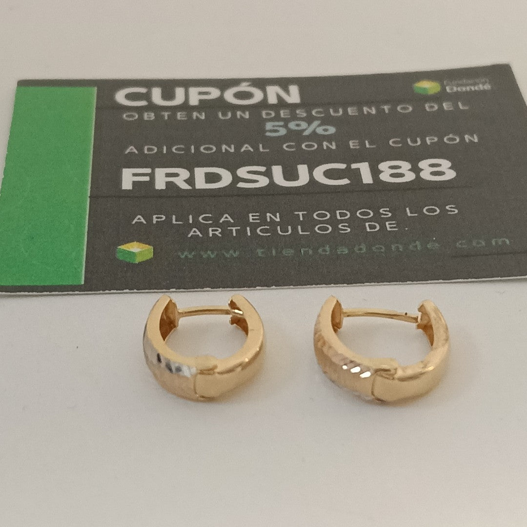 HUGGIES ORO 14K 1.1 (NUEVO)