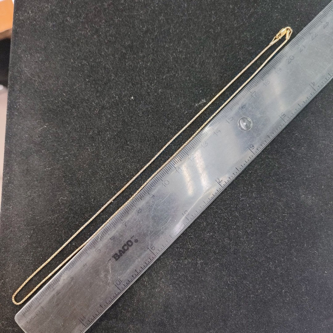 CADENA ORO 14 K 3.3 GRMS (SEMINUEVO)