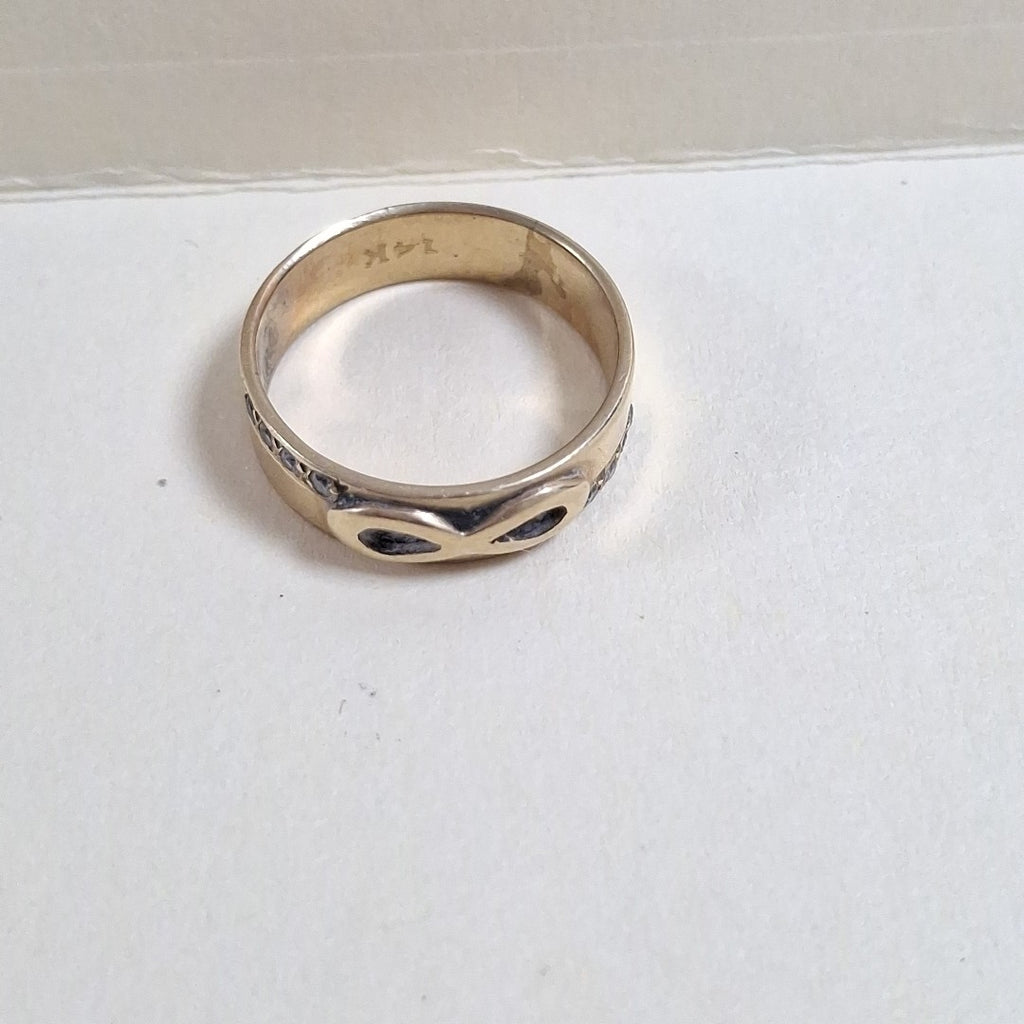 ARGOLLA ORO 14 K 3.7 GRMS (SEMINUEVO)