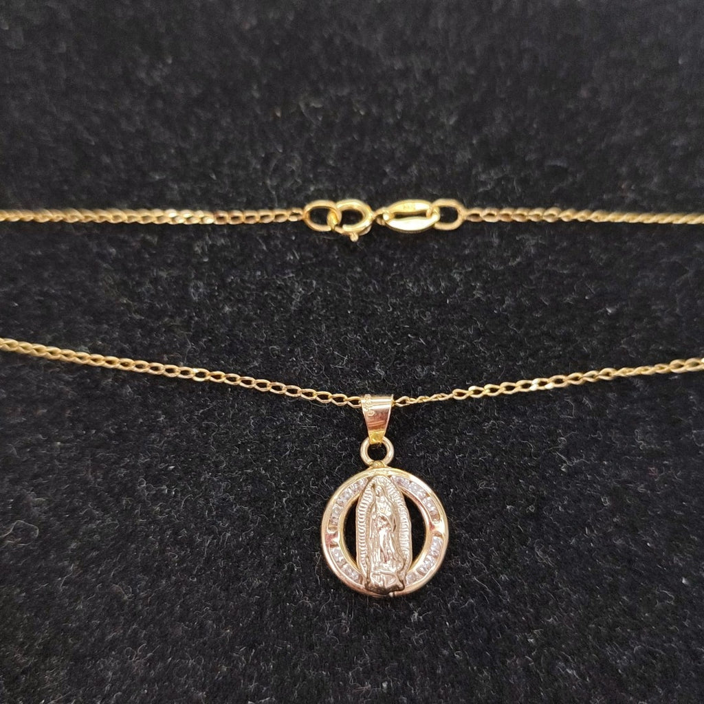 CADENA, DIJE ORO 14 K 1.4 GRMS (SEMINUEVO)