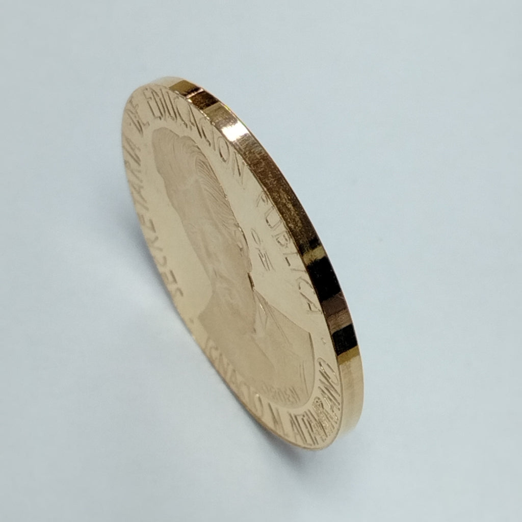 MEDALLA CONMEMORATIVA ORO 21 K 42,00 GRMS (SEMINUEVO)