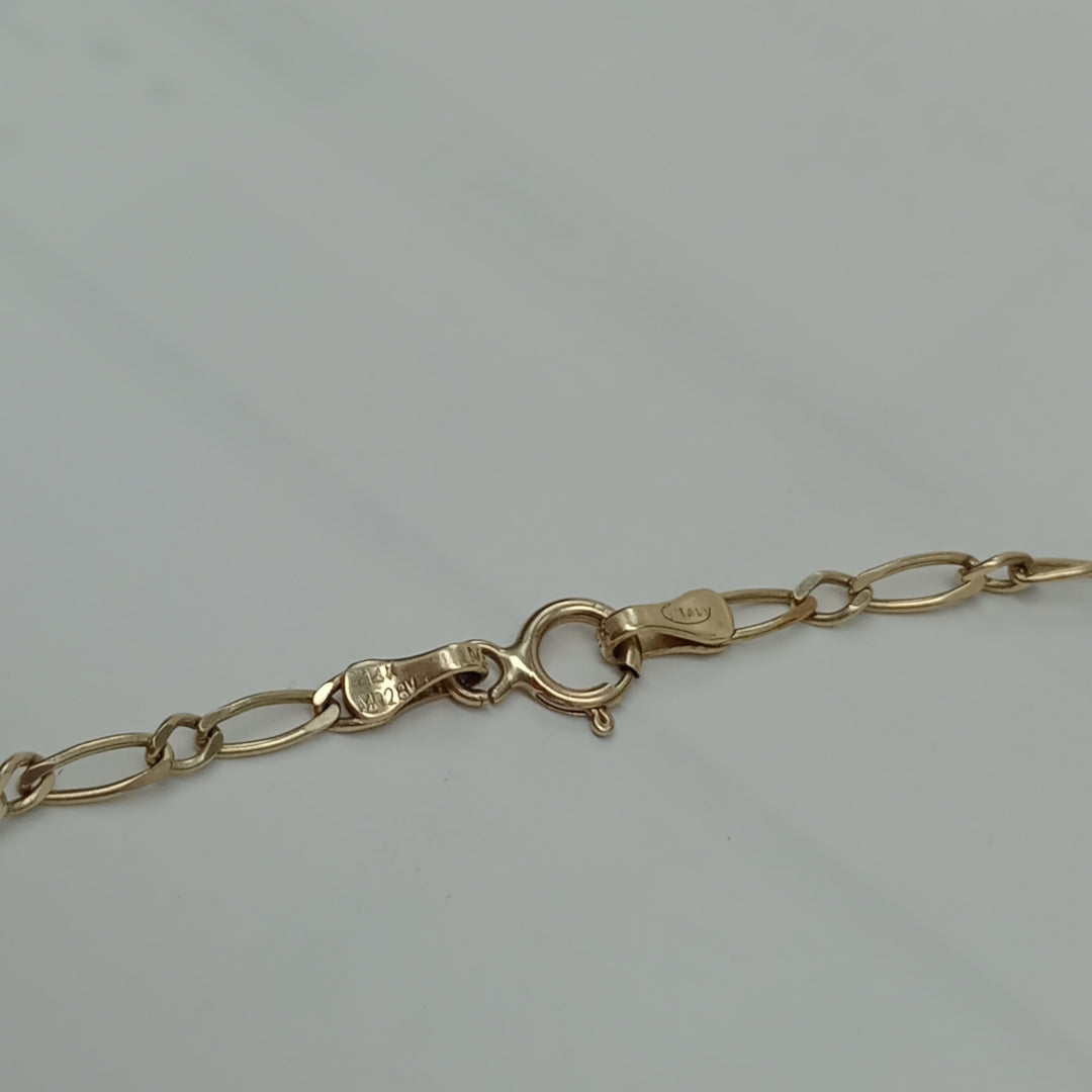 CADENA ORO 14 K 4,70 GRMS (SEMINUEVO)