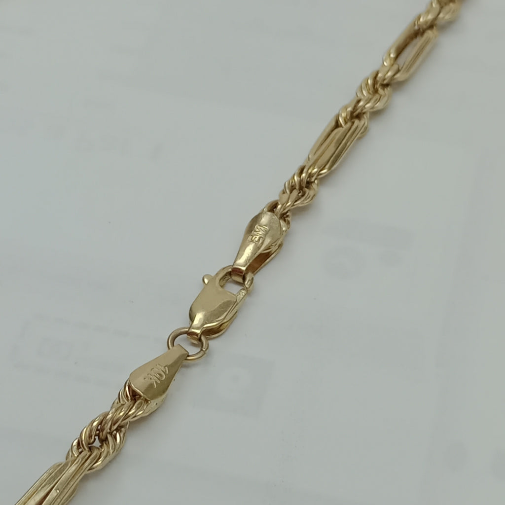 CADENA, CRUCIFIJO ORO 10 K 10.9 GRMS (SEMINUEVO)