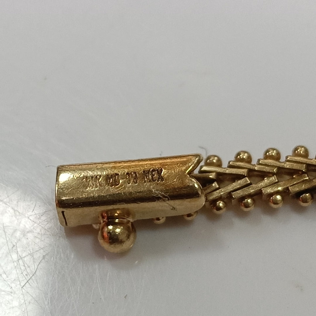 PULSERA ORO 14 K 8,80 GRMS (SEMINUEVO)
