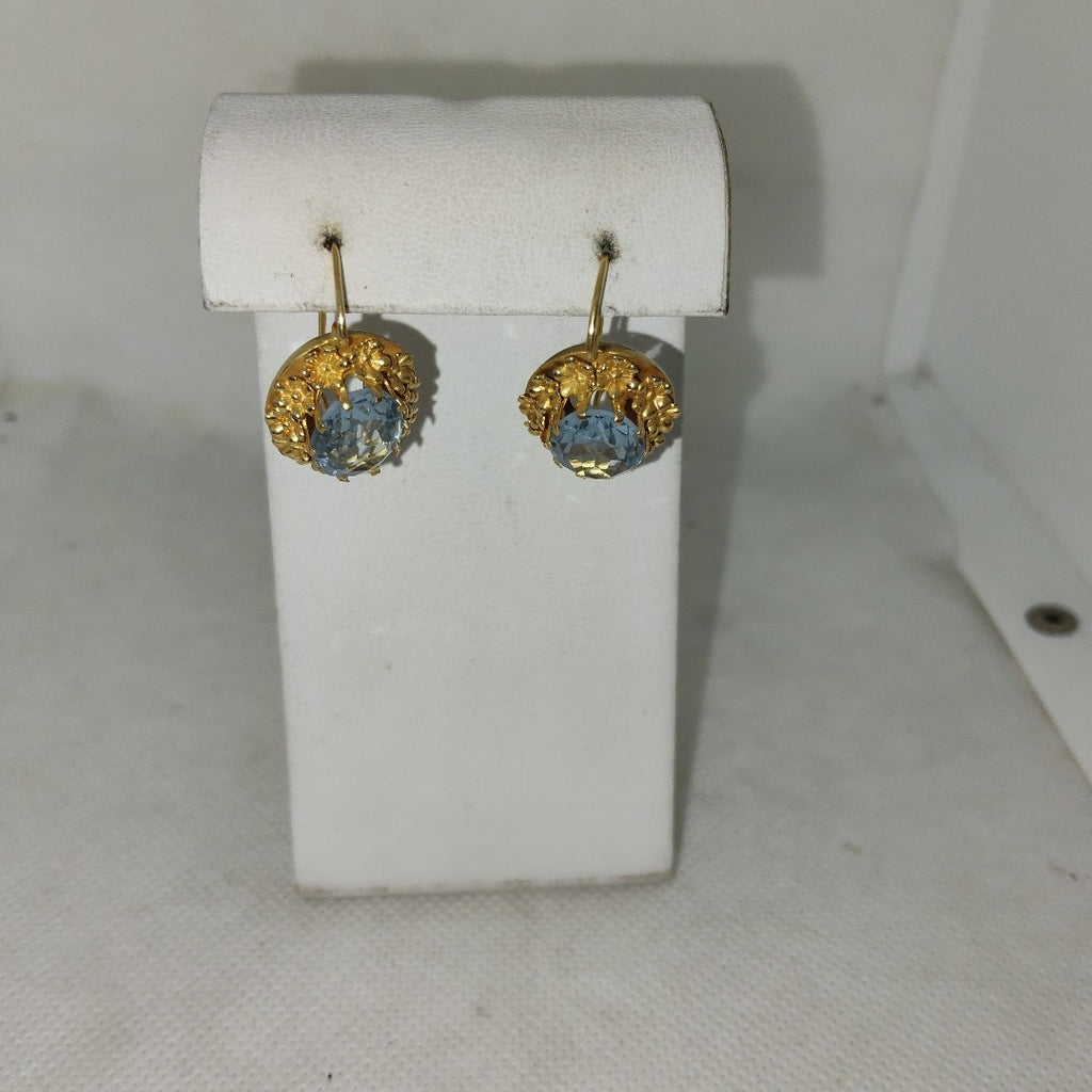ARETES PAR ORO 14 K 8,20 GRMS (SEMINUEVO)
