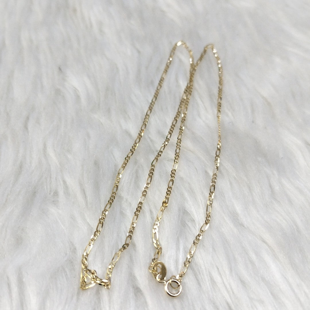 CADENAS CARTIER 3 1 AMARILLA ORO 14K 1.9 (NUEVO)