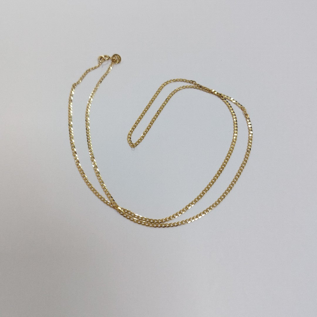 CADENAS BARBADA AMARILLA ORO 14K 2 (NUEVO)