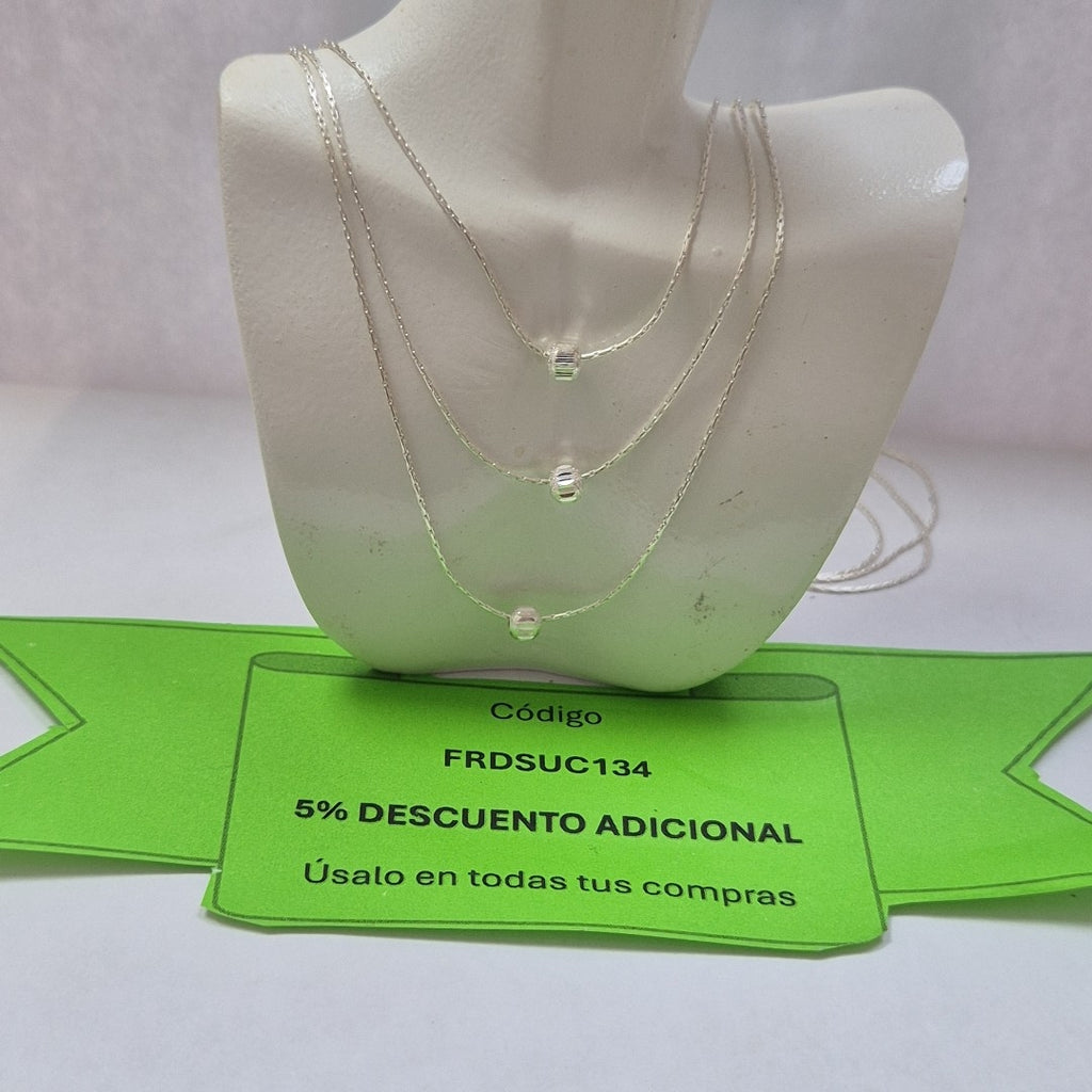 GARGANTILLA PLATA 4,00 GRMS (SEMINUEVO)
