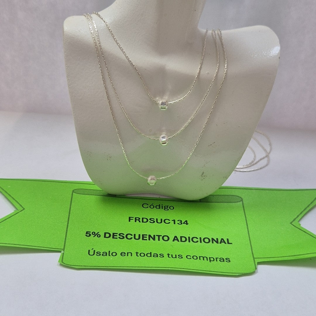 GARGANTILLA PLATA 4,00 GRMS (SEMINUEVO)