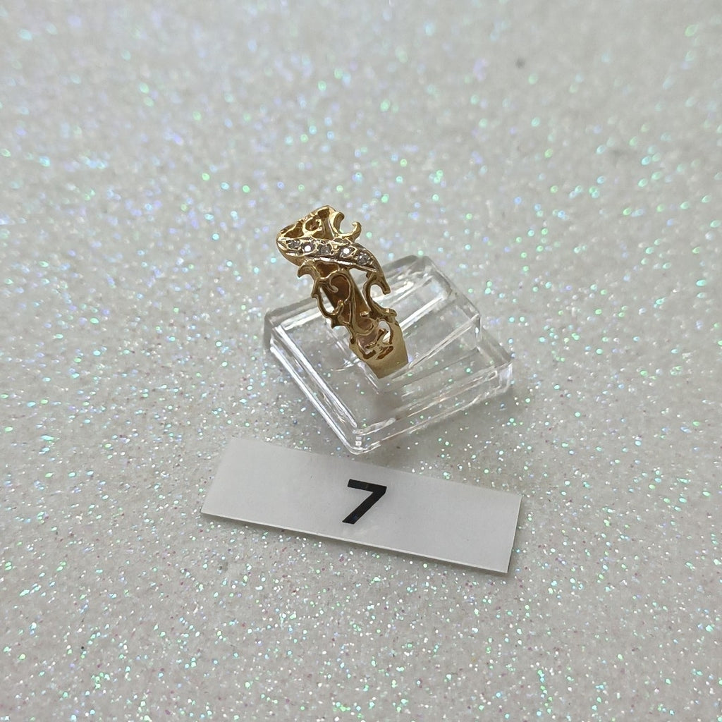 ANILLO ORO 10 K 1.8 GRMS (SEMINUEVO)