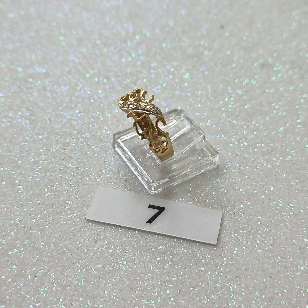 ANILLO ORO 10 K 1.8 GRMS (SEMINUEVO)
