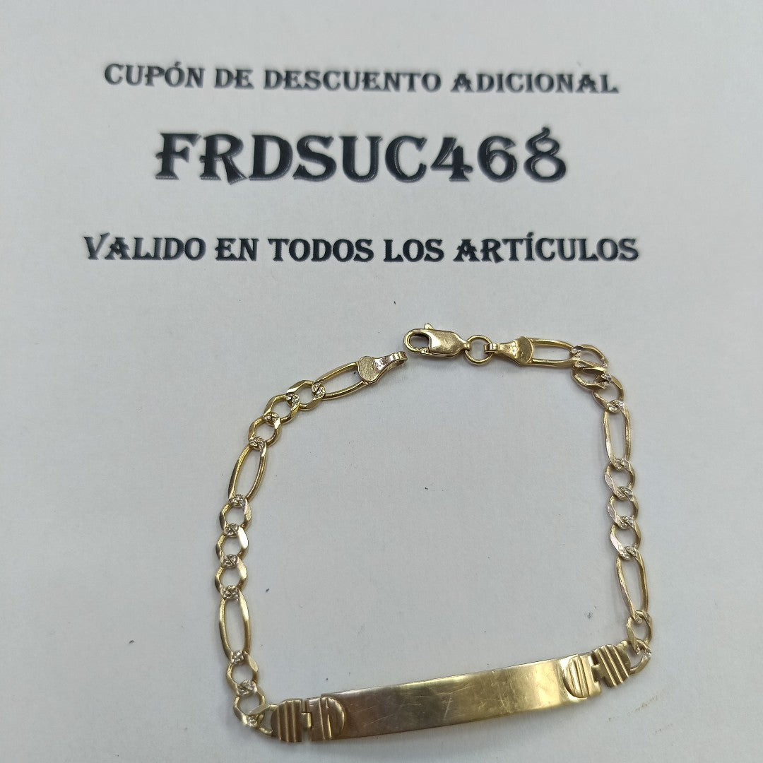 ESCLAVA ORO 14 K 6.3 GRMS (SEMINUEVO)