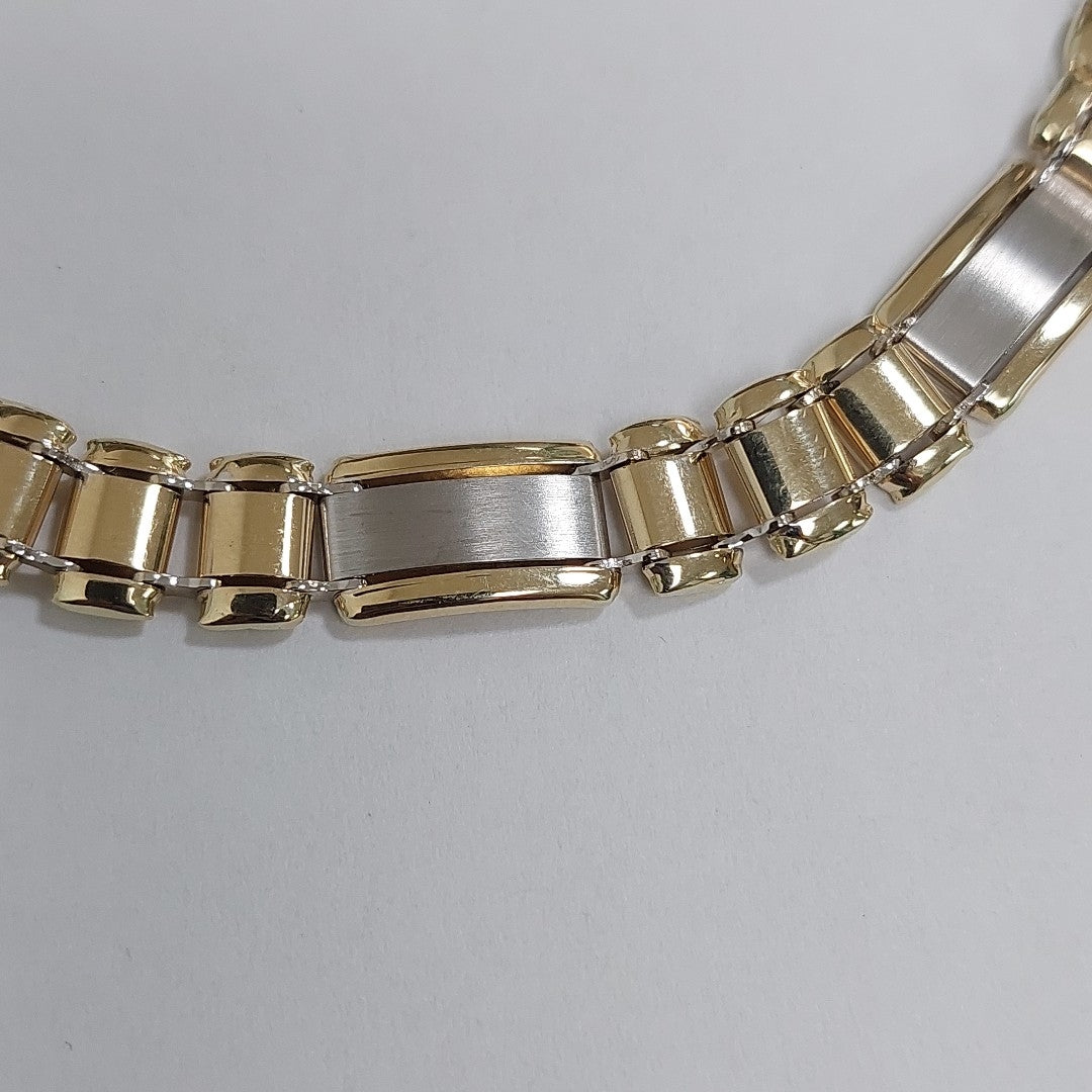 PULSERAS CABALLERO ORO 14K 13.8 (NUEVO)