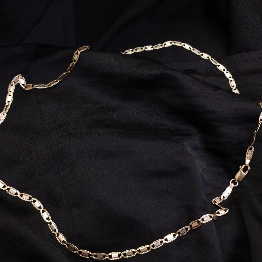 CADENA ORO COMBINADO 10 K 7,30 GRMS (SEMINUEVO)