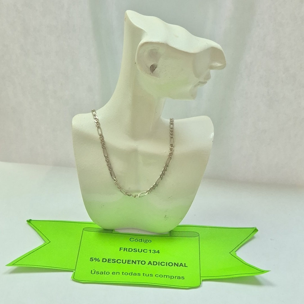 CADENA PLATA 4,10 GRMS (SEMINUEVO)