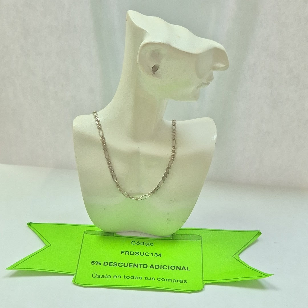 CADENA PLATA 4,10 GRMS (SEMINUEVO)