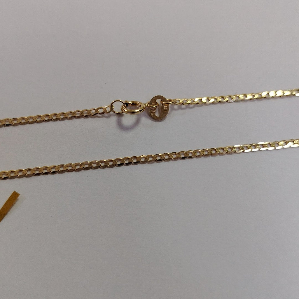 CADENAS BARBADA AMARILLA ORO 14K 2.1 (NUEVO)