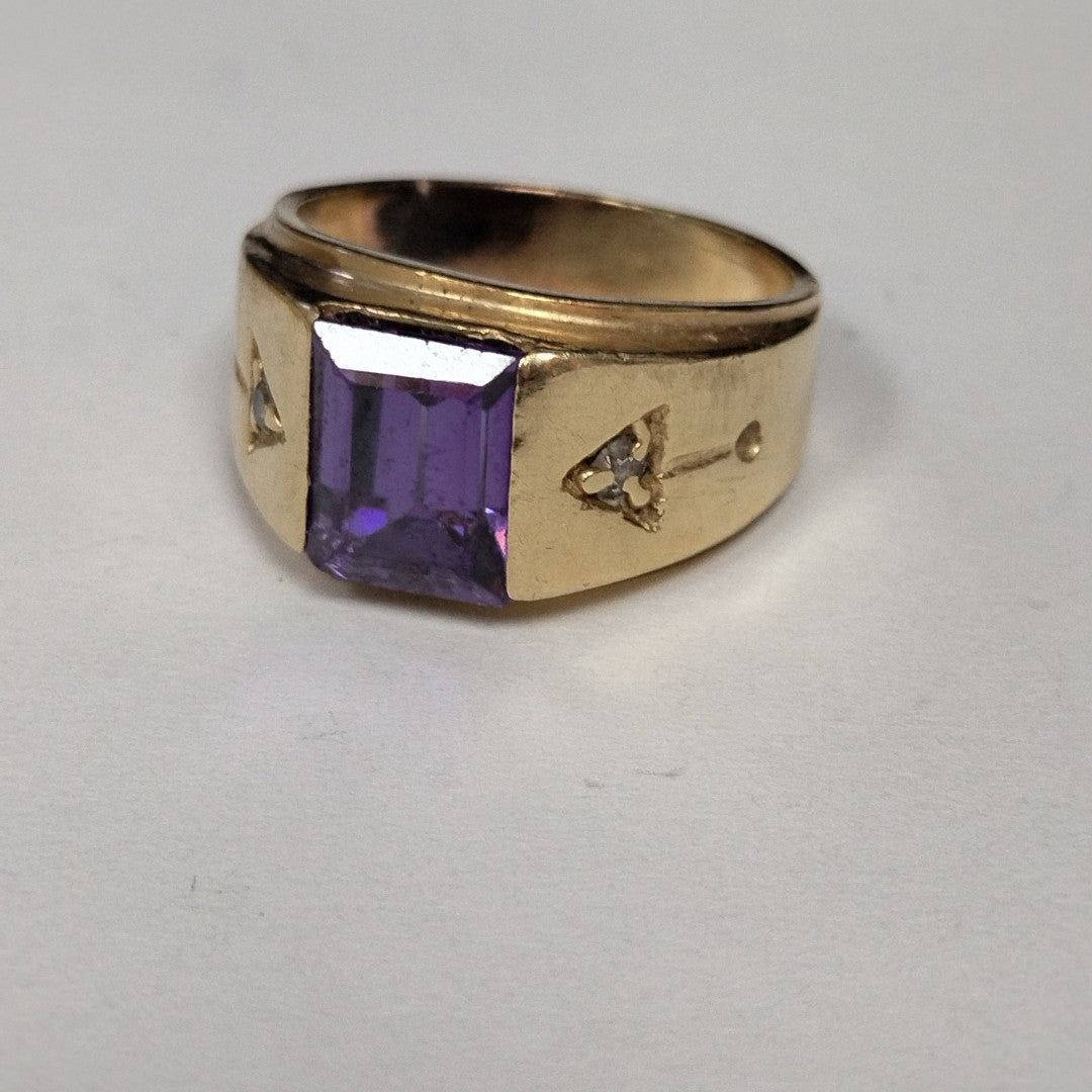 ANILLO ORO 14 K 8.2 GRMS (SEMINUEVO)